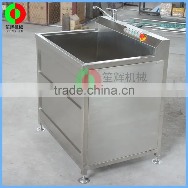 Hot Sell Small Size Ozone Fruit and Vegetable Washing Machine With Air Bubble, Automatic Vegetable and Fruit Washer photo-3