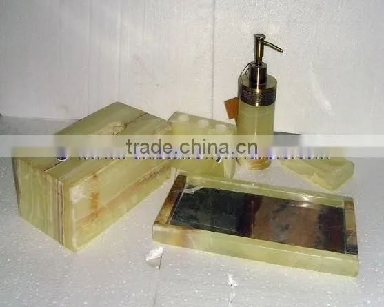 Wholesale EXPORT QUALITY MANUFACTURER AND EXPORTERS ONYX BATHROOM ACCESSORIES COLLECTION photo-6