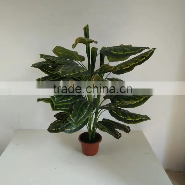 Fake Plant Red Plant Artificial Ornamental Green Plants photo-3