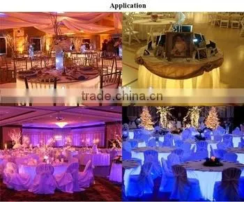 Fashion Colorful Led Under Table Lighting Wedding Decoration photo-4