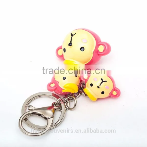 Pink Keychain Tourist Personalized Exhibition Souvenirs Gift photo-3