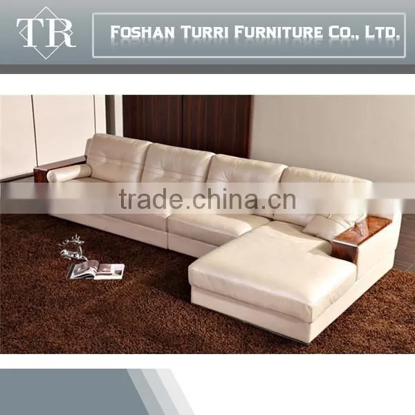 Hot Sale Italy Leather Corner Sofa for Home Furniture photo-2