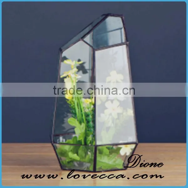 2017 Wholesale in Australia Geometric Glass Plant Terrarium Hanging Terrarium photo-2