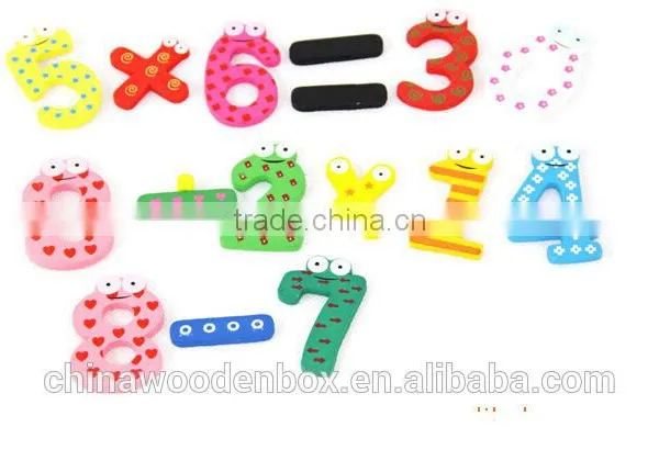 Digital Wooden Educational Fridge Magnet photo-4