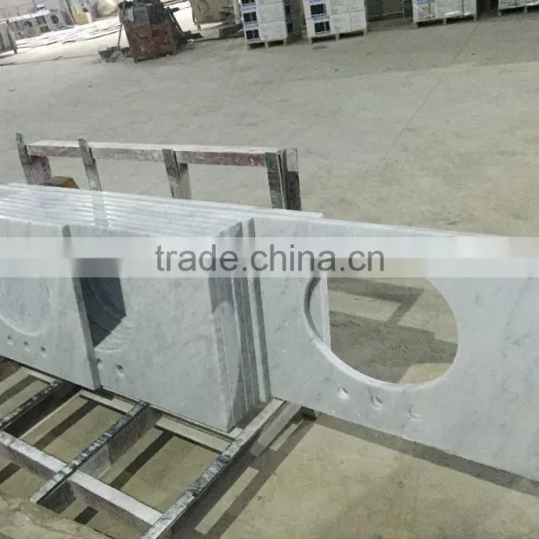 2017 New Cheap Hot Sale White Carrara White Countertop Marble Countertop photo-2