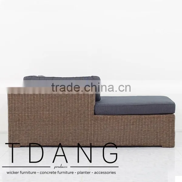 Paula Wicker Conversation Bench - Vietnam Poly Rattan Furniture - Outdoor Wicker Furniture photo-4