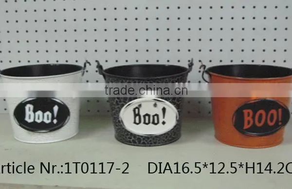 Colored Metal Water Bucket With Decal photo-2