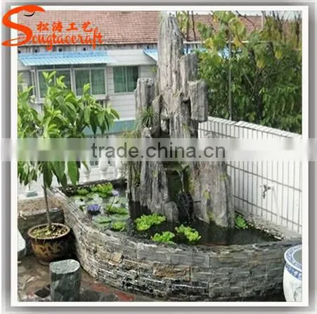 Hot Sale Stylized All Kinds of Garden Wall Fountain Indoor Artificial Waterfall Fountain photo-6