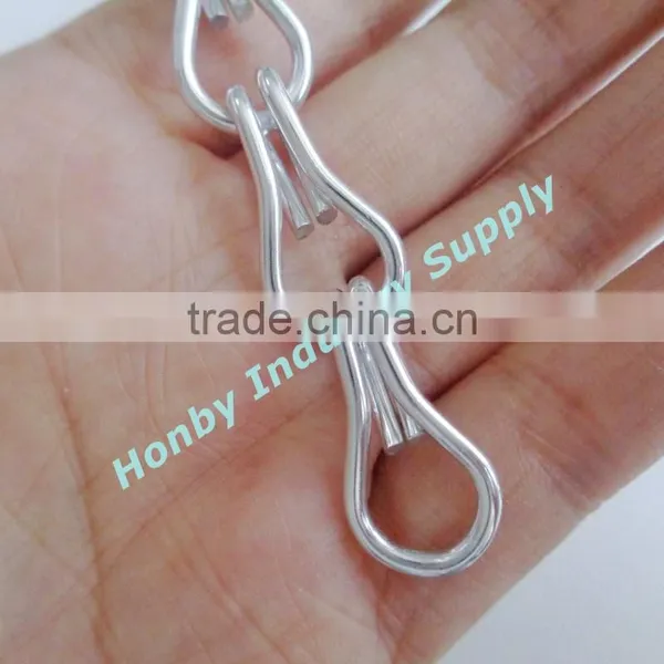 Customed Double Hook Silver Aluminum Curtain Chain photo-6