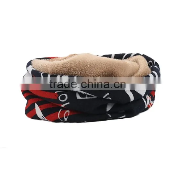 Printed Plush Winter Skull Beanie Hat For Man photo-4
