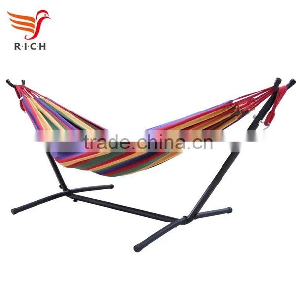 T23 Canvas Outdoor Portable Hammock With Stand photo-4