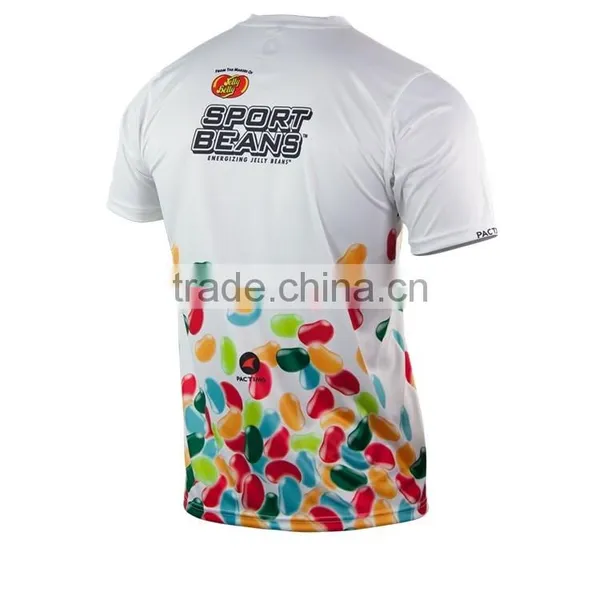 Fashion Custom Economic Best Quality Sublimation t Shirts Running Design Wholesale Leisure Tech Tee photo-2