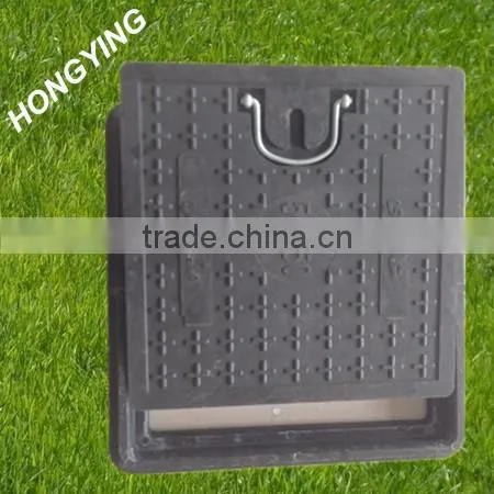 Fiberglass Manhole Cover With Handles photo-2