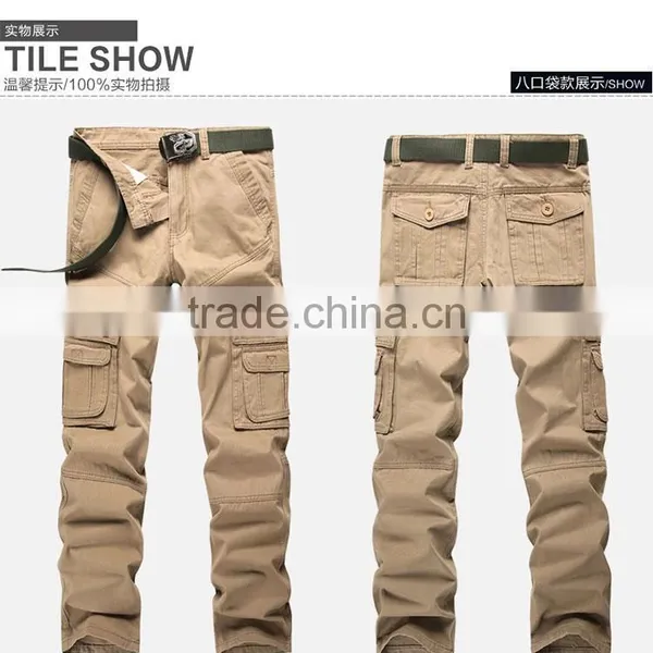 2016 Custom Mens Cargo Pants With Side Pocket photo-2