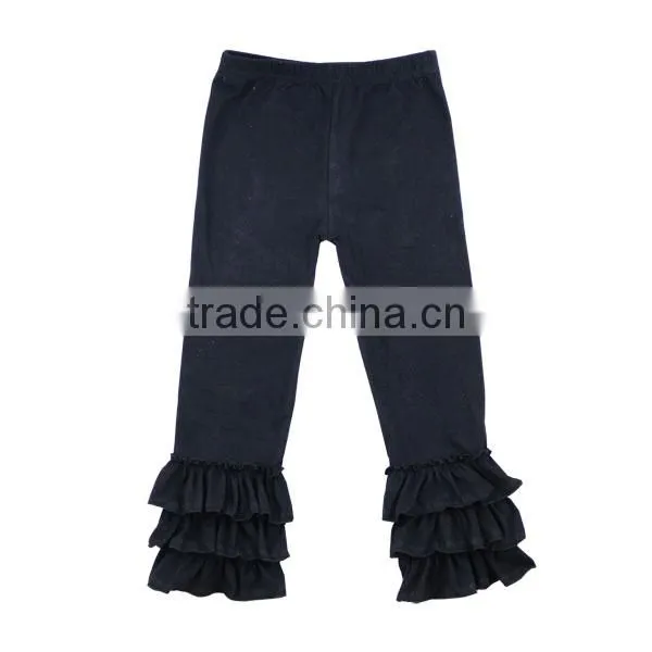 2017 New Style Cotton Hot Kid's Ruffle Pants Leggings Children Christmas Leggings photo-3