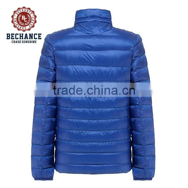 OEM Service Men Ultra Light Black Winter Down Jacket Packable Lightweight Coat Short Outwear PQ401 photo-2