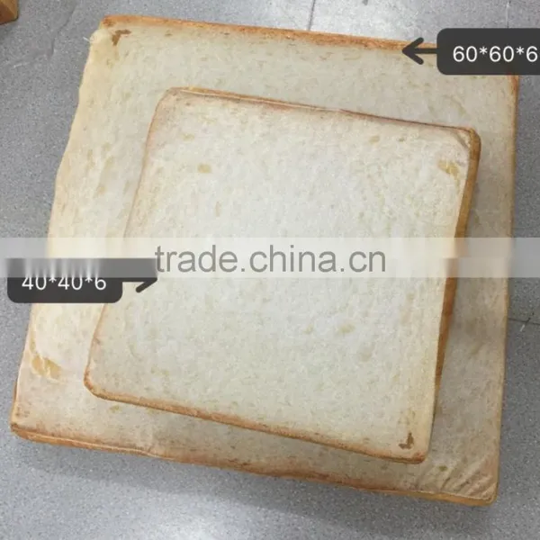 Not Deformed Compressible Bread Toast Pillow Cat Soft Cushion photo-6