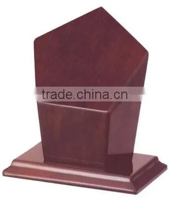 Wholesale Custom High Glossy Finish Blank Wooden Shield Plaque /trophy /awards For Gifts JKC-014 photo-2