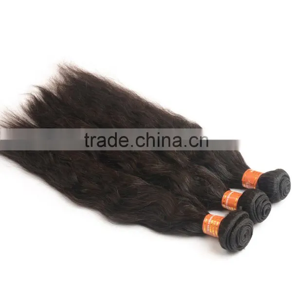 Unprocessed Virgin Brazilian Hair Weaves Wavy 8A Natural Wave Brazilian Human Hair Extension Wholesale photo-3