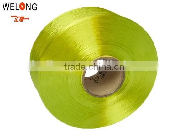 in Stock 300D Dope Dyed Trilobal Bright Polyester Filament Yarn photo-3