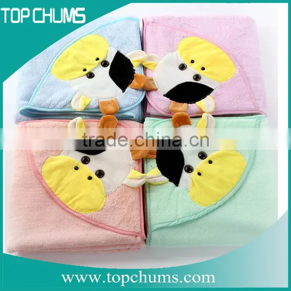 Multicolors Animal Shape Frog White Hooded Baby Hoodie Towel photo-6