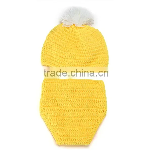 Baby Girls Toddler Infant Romper Jumpsuit Hat Shoes Set Photo Prop Outfits Clothes Duckling photo-4