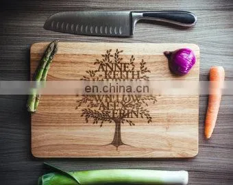 Cheap Price China Factory Custom Chopping Block Kitchen Bamboo Cutting Board photo-3