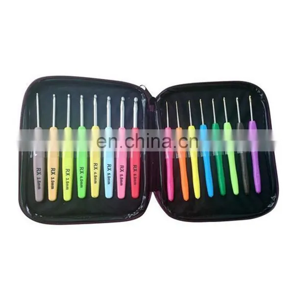 New Design Knitting Tools Storage Bag for Alumina Interchangeable Head Crochet Hook Set photo-2
