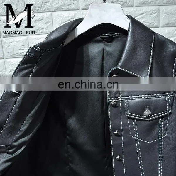 Fashionable Wholesale Women Real Leather Jacket for Ladies Cheap Leather Jackets photo-4
