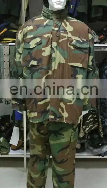 Wholesale Woodland Winter Men Camouflage M65 Field Army Jacket photo-2