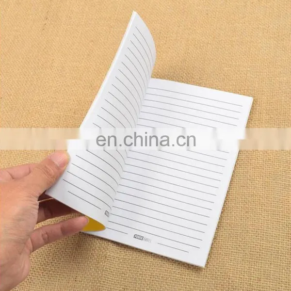 Cheap Custom Coloring Cover Printing A5/A4/A6 Diary Softcover Notebook With Line photo-3