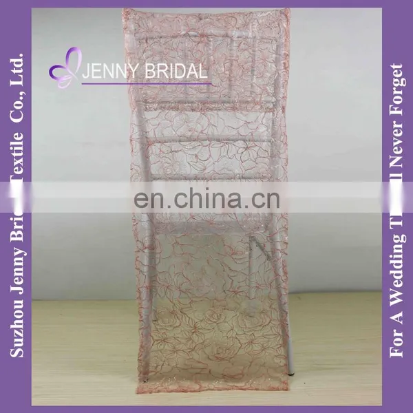 C444A indian lace fabrics george easy chair cloth wholesale disposable chair covers