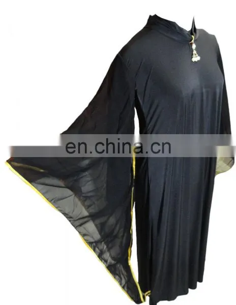 Plain Lycra Stretchable Burqa Abaya / Saudi Arabia Abaya 2017 (dubai Abaya 2017) photo-3