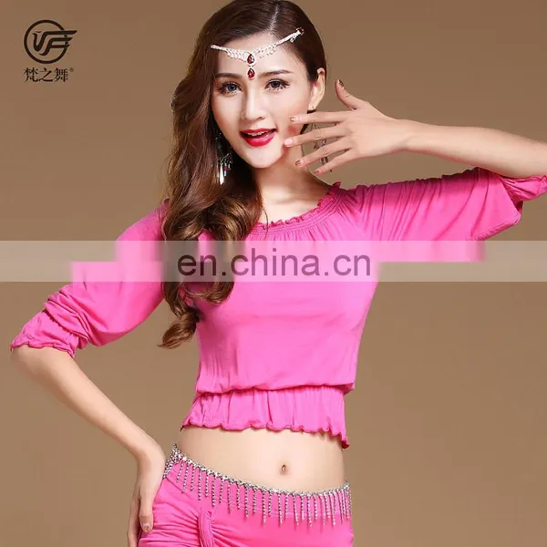S-3120 Modal Women Belly Dance Training Clothes photo-4