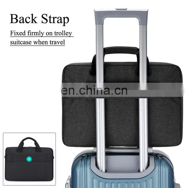 Waterproof Stylish Fabric Laptop Messenger Shoulder Bag photo-3