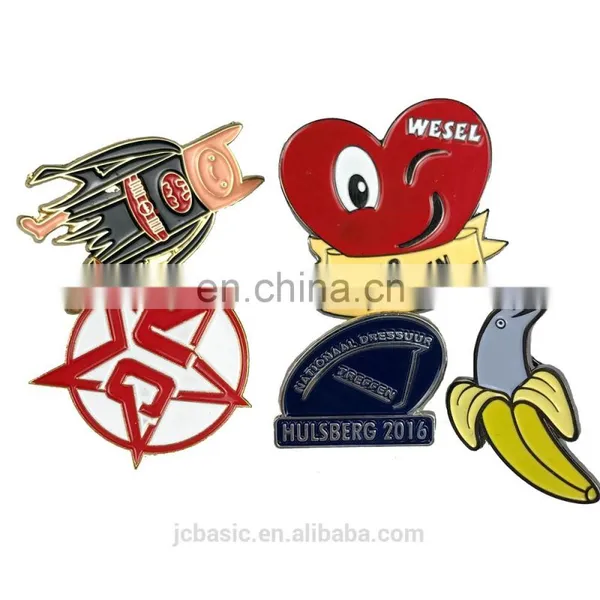 Custom Hard Enamel Pin Star Shaped Metal Badge Lapel Pin Badge photo-6