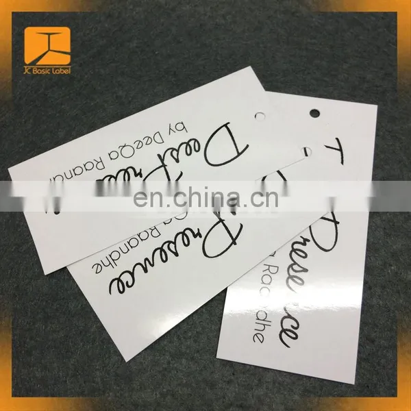 Cheap Flower Design Garment Hang Tags Swing Tag For Gift/Clothing/Toys photo-3