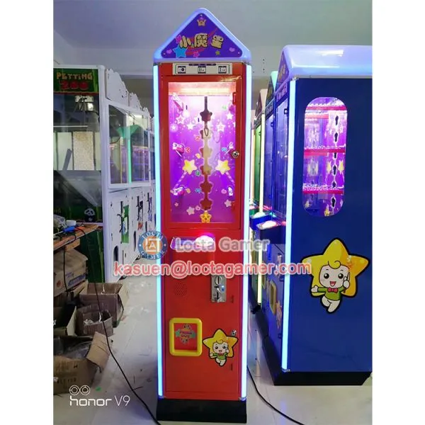 Zhongshan Amusement Equipment, Hot Sale, Claw Crane Game Machine, Gift for Kids, UFO Catcher, Lucky Star, Coin Operated photo-5