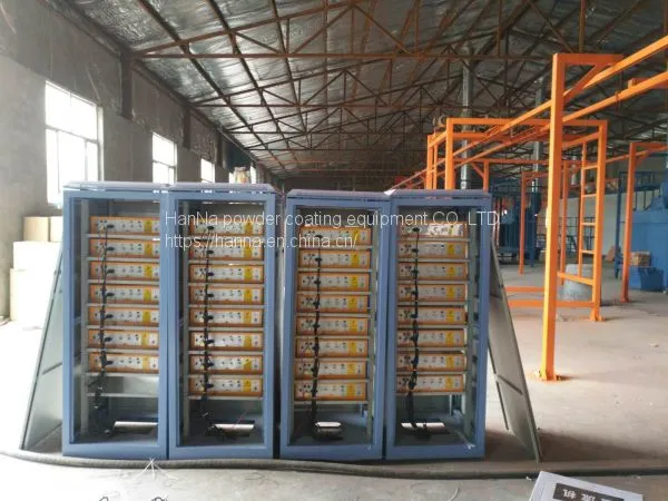 Hot Sale Electrostatic Aluminum Profile Powder Coating Line System photo-4