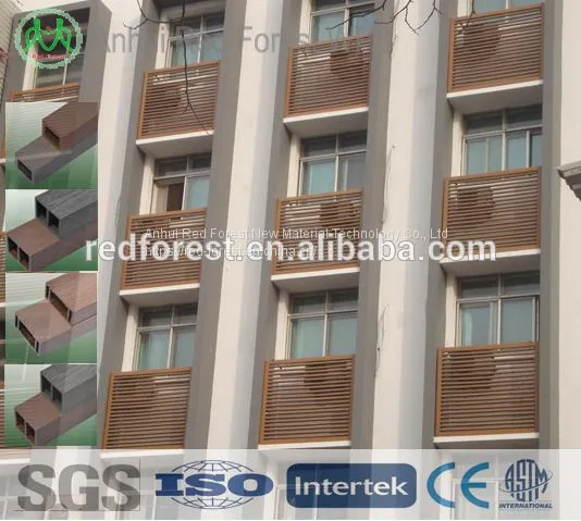 Wood Plastic Composite Exterior Wall Cladding Panel photo-2