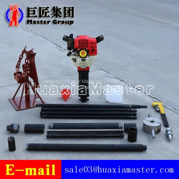 QTZ-2 Soil Sampling Exploration Drilling Machine 10 Meters Depth