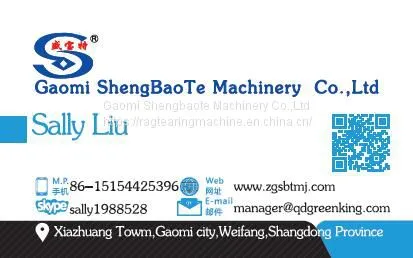 Cotton Waste Recycling Machine 7 Roller