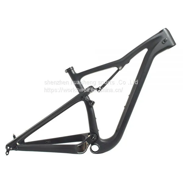 29er Full Suspension Carbon Mountain Complete Bike MTB Bicycle