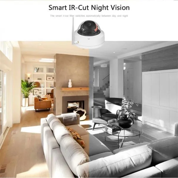 Security Cheap Price CCTV H. 265 2.0MP Mini IR Dome HD Wireless WiFi Security IP Camera photo-4
