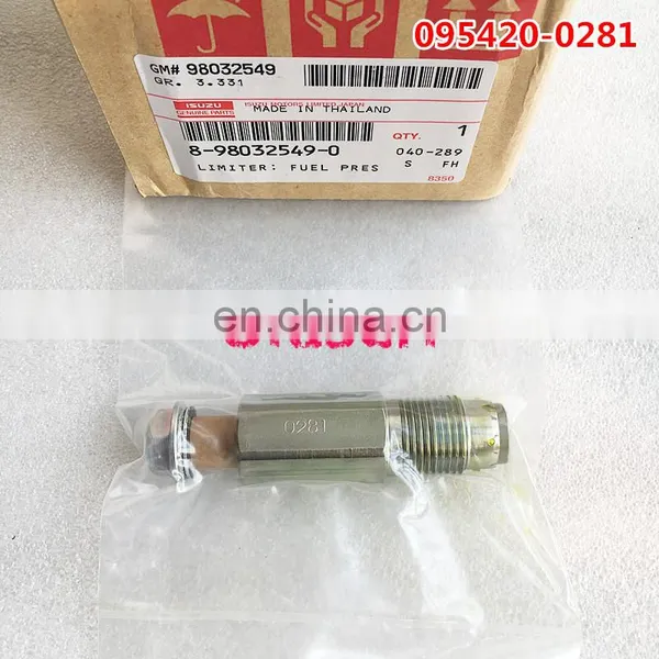 Genuine / ORIGINAL Fuel Pressure Limiter 095420-0281, 095420-0280 for 98032549 8980325490 /8-98032549-0 photo-2