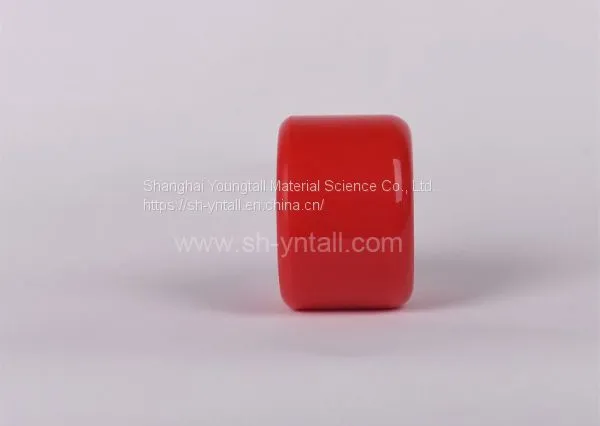 pu Wheels for Skate Board 75*51 Round PU Wheels Red pu Wheels for Skateboard Supplier photo-2
