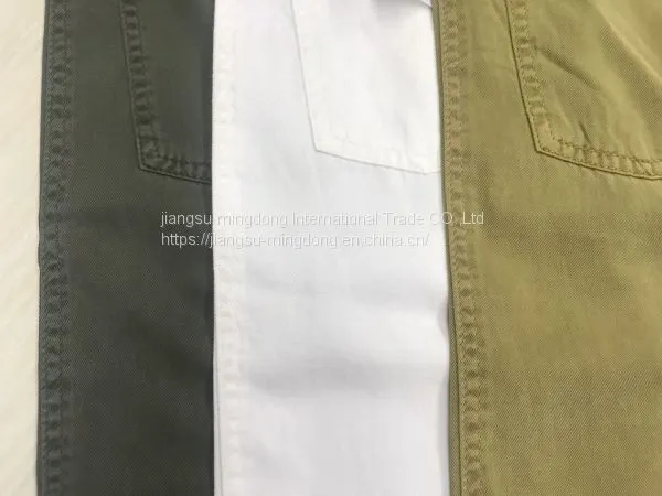 64%Tencel 26%Cotton 10%Linen Twill Fabric photo-4