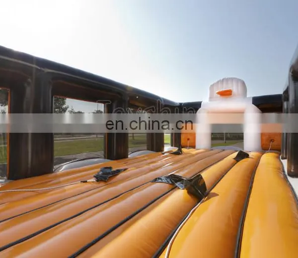 Guangzhou Inflatable Sports Arena Basketball Soccer Field For Sale photo-4