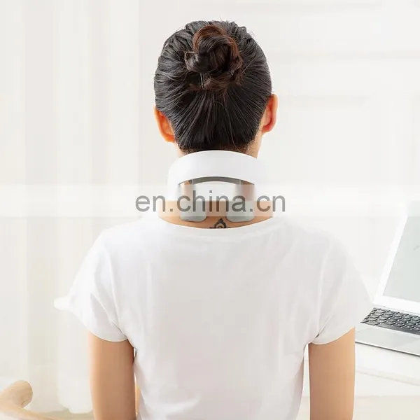 2021 Vivanstar MT5406 Heated 4 Heads Smart Electric Neck Pillow Massager Device photo-2