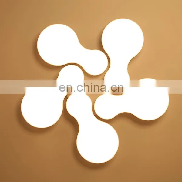 Warm Creative Led Ceiling Lamp Bedroom Restaurant Living Room Lights photo-2